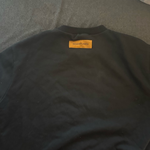 Louis Vuitton Black Graphic Sweatshirt - Picture 2 of 3